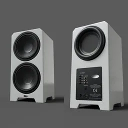 Hi-End Subwoofer White