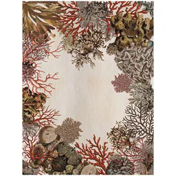 Autumn Flowing Branches Carpet