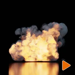 Ground Explosion Animated
