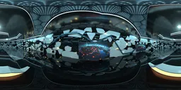 Futuristic Control Center