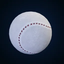 Baseball Low Poly