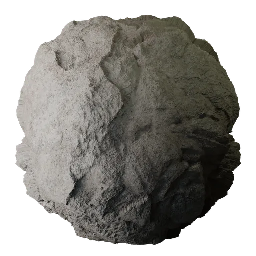 Highly detailed 8K PBR stone texture for realistic 3D modeling, perfect for Blender and other 3D applications.