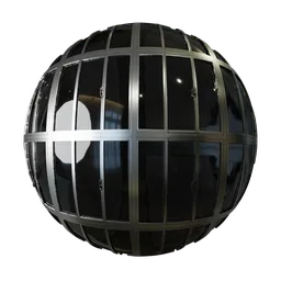 Tripple glass metal window