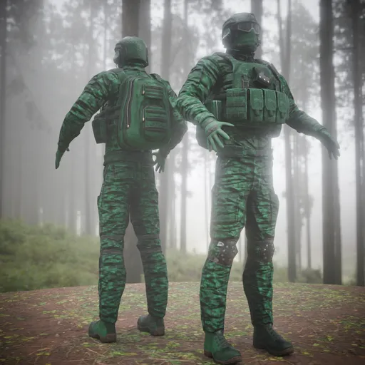 Military Character (GameReady)