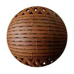 Rounded Wooden Planks