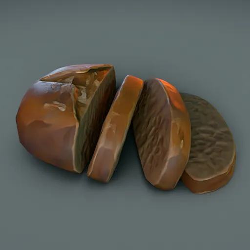Stylized Brown Bread