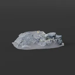 Black Rock Beach Sand PBR Scan D