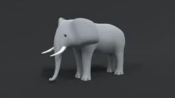 Cartoon Elephant