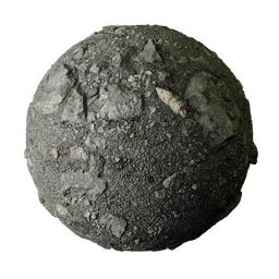 Gravel Rocks Rough PBR Scan