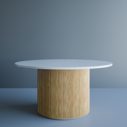 Simple round coffee table #2