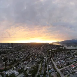 City Sunset Dramatic