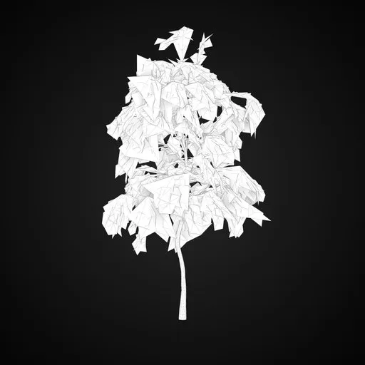 Optimized Worn Oak Sapling