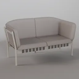 Dowel Two-seater sofa S110