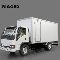 Isuzu NKR Box Truck