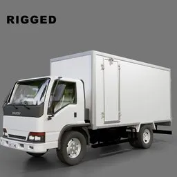 Isuzu NKR Box Truck