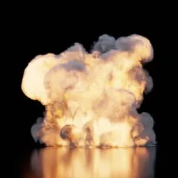 Large Ground Explosion Static