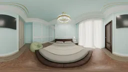 Elegant Classic Bedroom Interior
