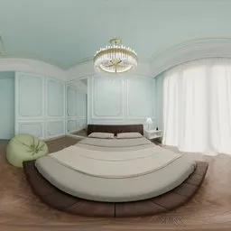 Elegant Classic Bedroom Interior