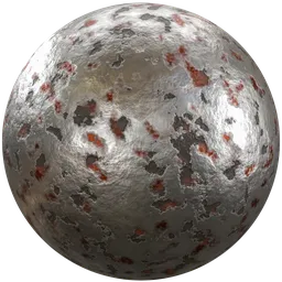 Damaged Metal Material
