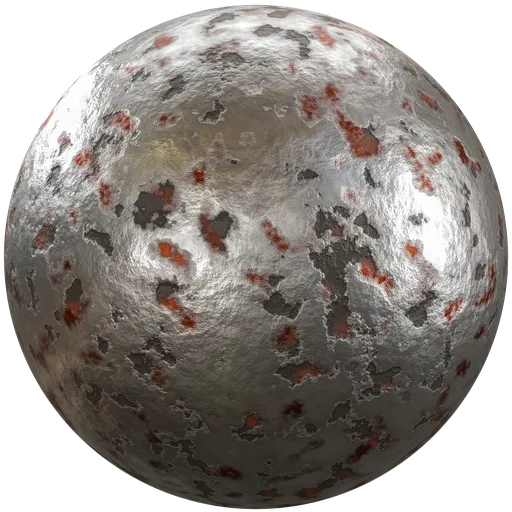 Damaged Metal Material