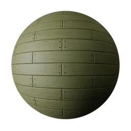 Wooden Board With Nails