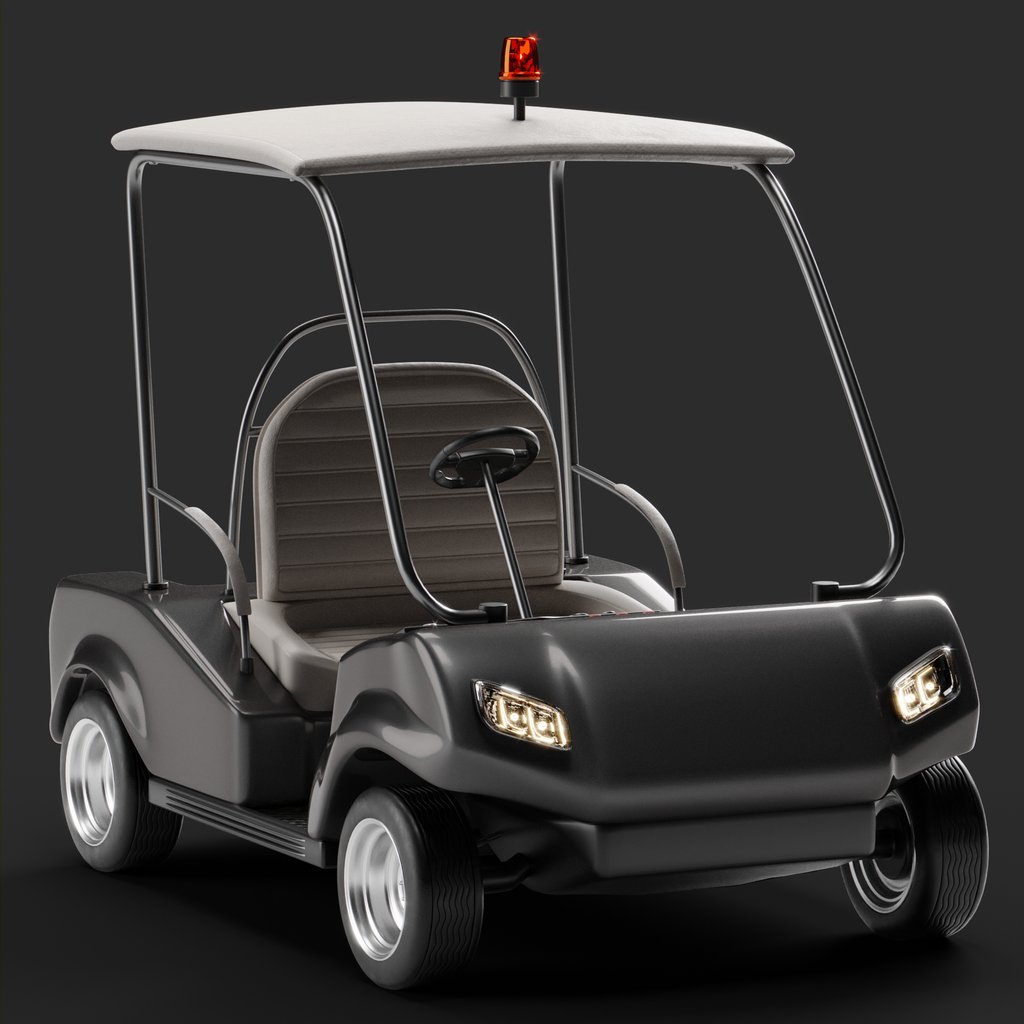 Golf Cart | FREE Buggy Cars models | BlenderKit