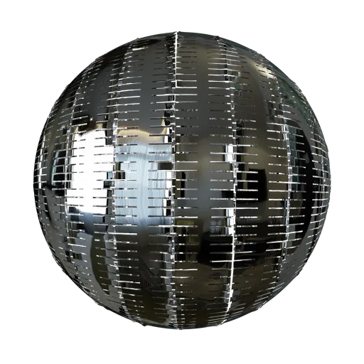 Reflective bimetal texture for PBR 3D rendering in Blender, showcasing seamless design ideal for metal surfaces.