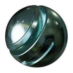 Heavy Scratched Painted Steel