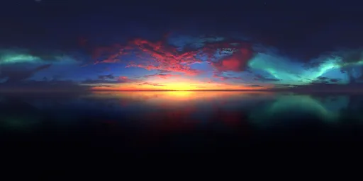 Night Twilight Aurora Sky