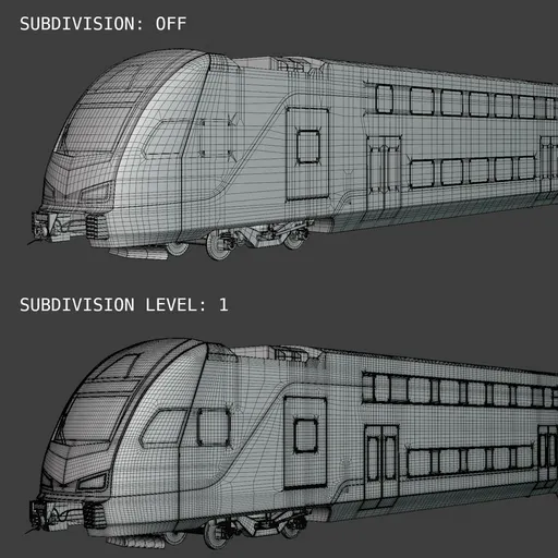 Stadler Kiss train USA