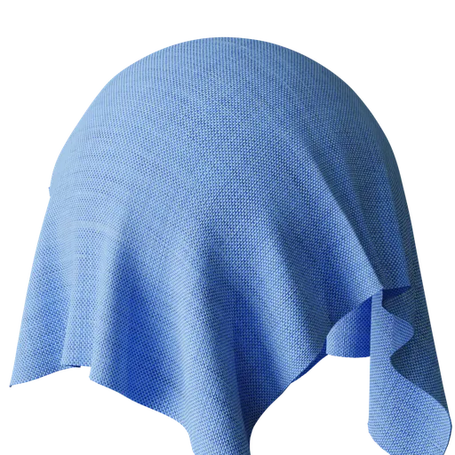 Woven Blue Linen