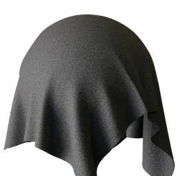 Charcoal Wool Suiting Fabric