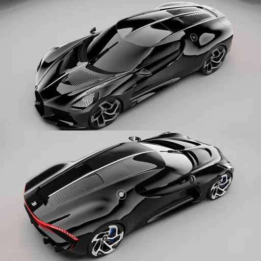 (Rigged)Bugatti La Voiture Noire