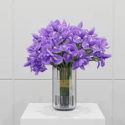 Purple Iris Bouquet