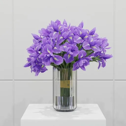 Purple Iris Bouquet