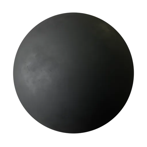 Smooth Black Rubber PBR