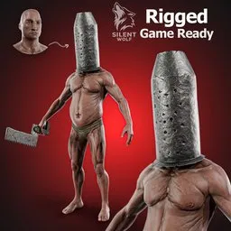The Silent Executioner Rigged Animated