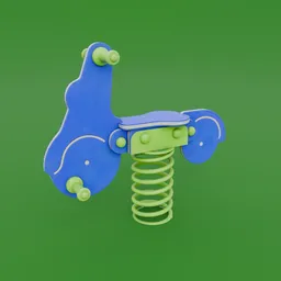 Spring Rocker Scooter
