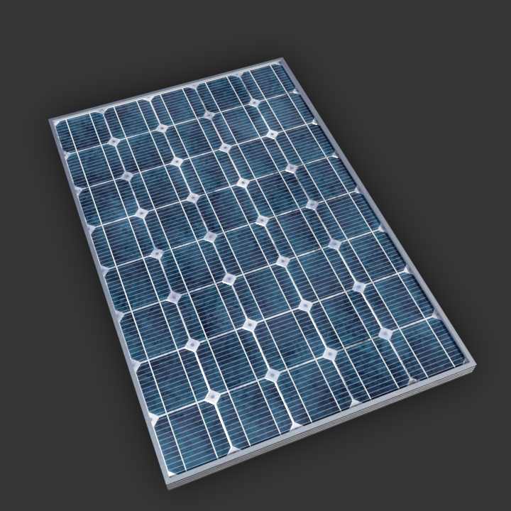 100w Solar Panel | FREE Miscellaneous models | BlenderKit