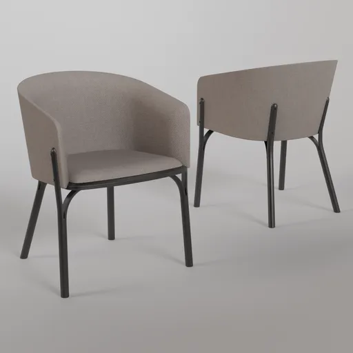 Split Armchair B123