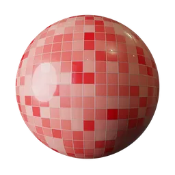 Small Boxed Red Tiles