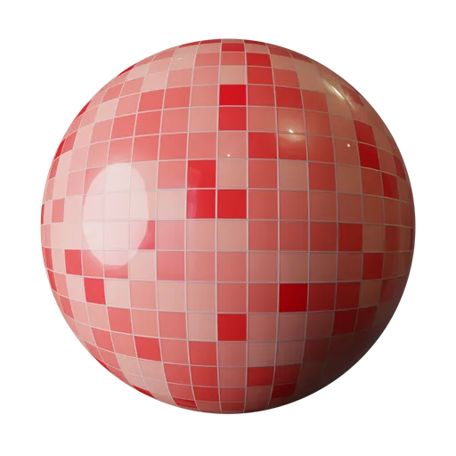 Small Boxed Red Tiles