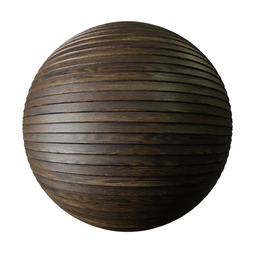 Dark wooden planks
