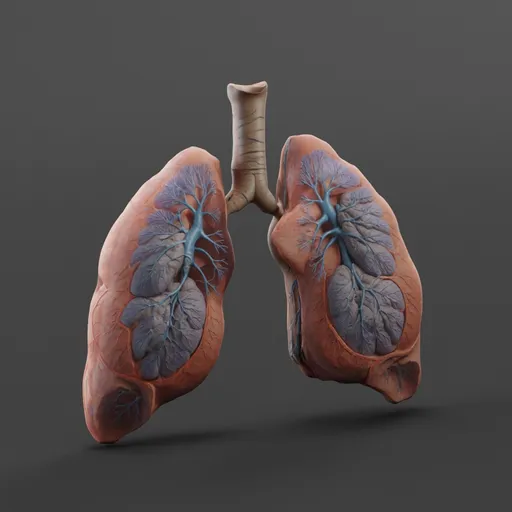 Stylized Accurate Human Lungs