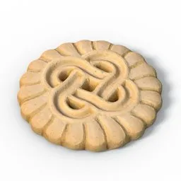 Decorative Vanilla Cookie