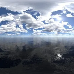 Bluesky Cloud Sea