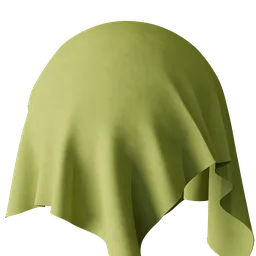 Chartreuse Soft Suede Fabric
