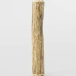 Low-poly Blender 3D model of a wooden stick with realistic 2K PBR textures, suitable for street scenes.