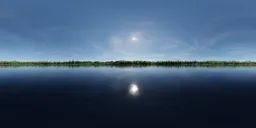 Sunny Blue Sky Day Trees