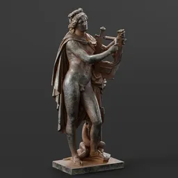 Iron apollo kitharodoidos